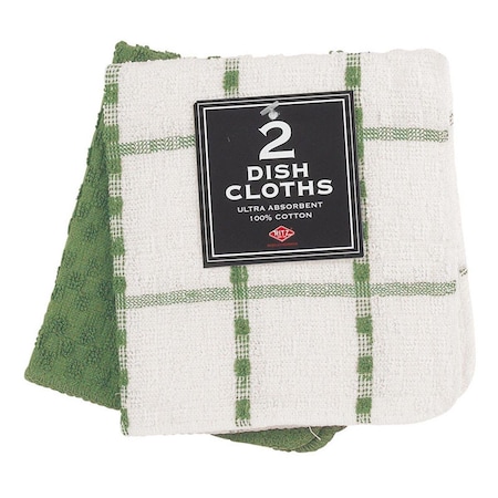 Fast Fans Dish Cloth, Cactus, 2PK FA3304054